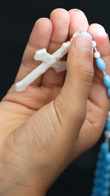 Rosary Beads at St John Vianney's Doonside