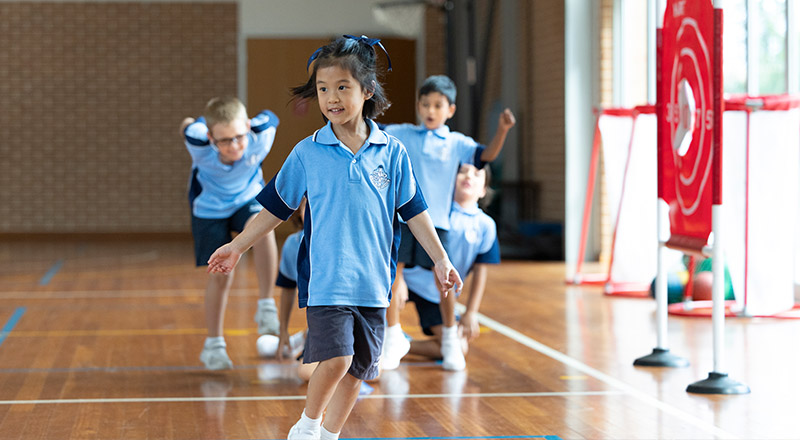 In door facilities at St John Vianney's Doonside