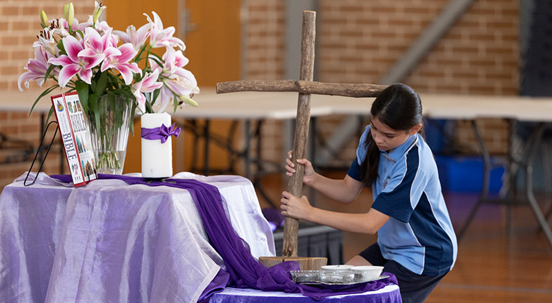 Faith at St John Vianney's Primary Doonside