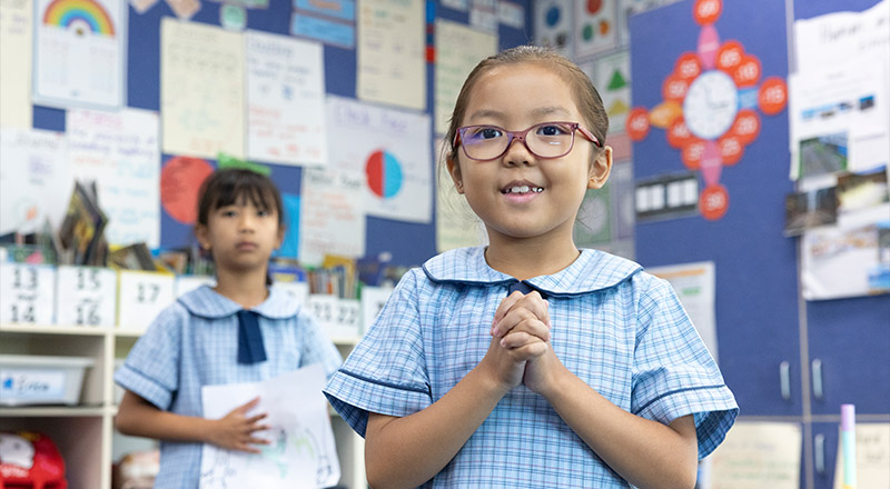 Religious education at St John Vianney's Primary Doonside